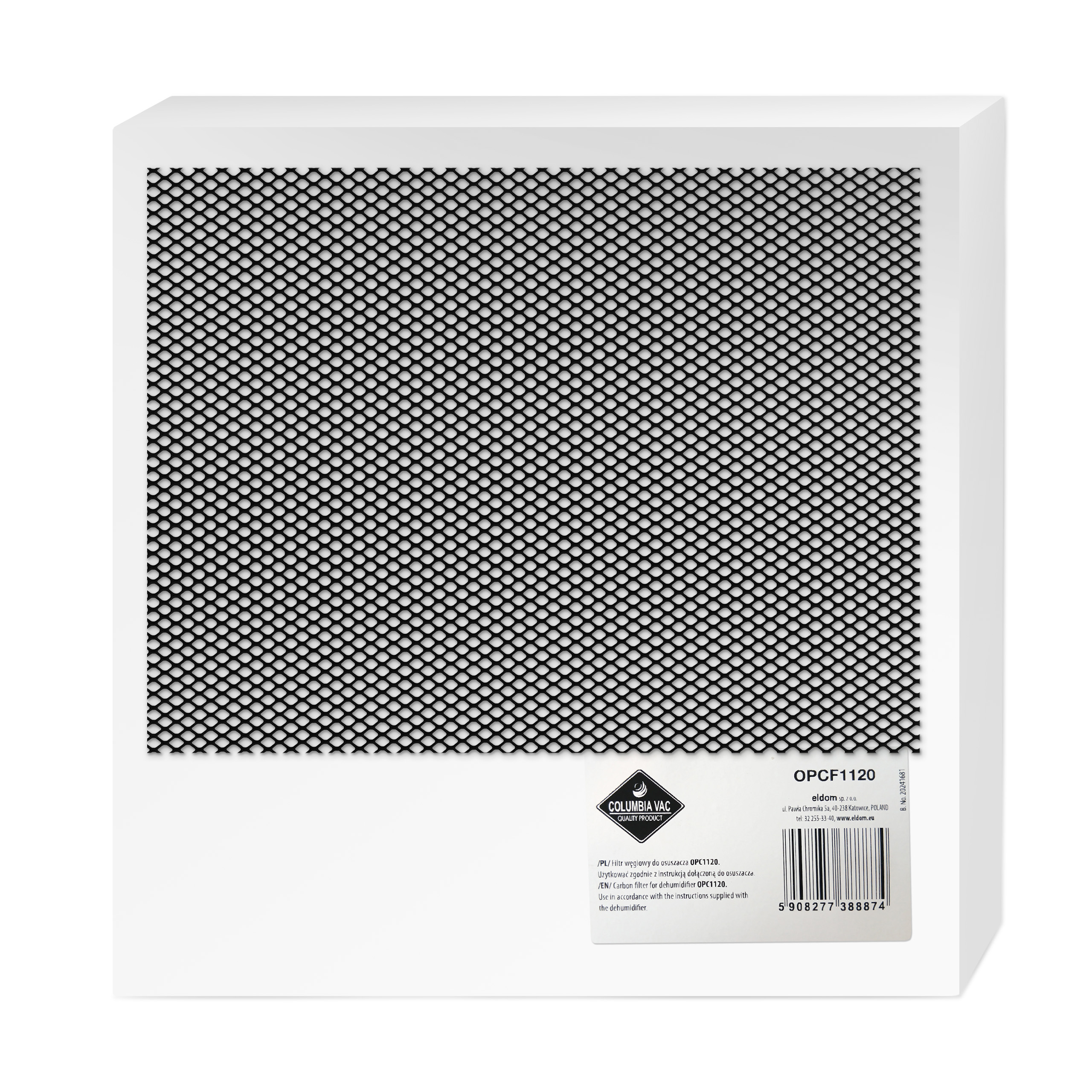 Columbia Vac OPCF1120 filtr węglowy do osuszacza OPC1120