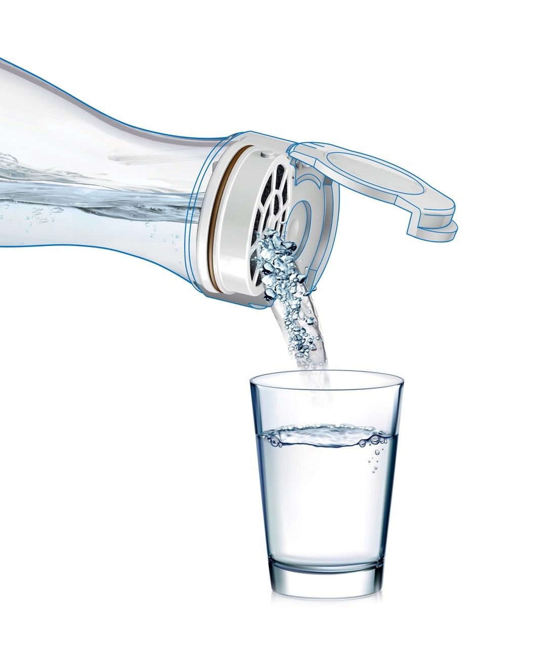 Filtr FAST DISK do butelki LAICA GlaSSmart