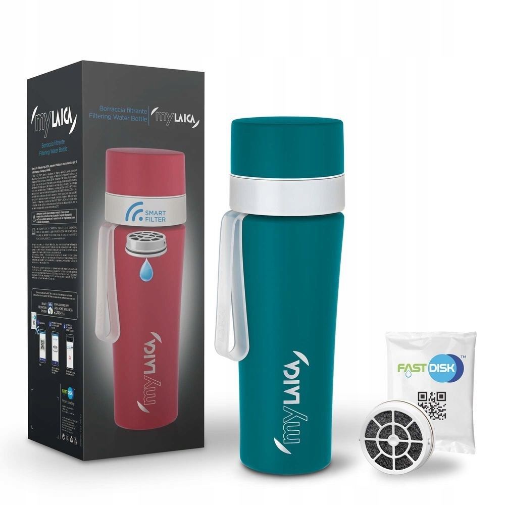LAICA MyLAICA butelka filtrująca stalowa 550 ml