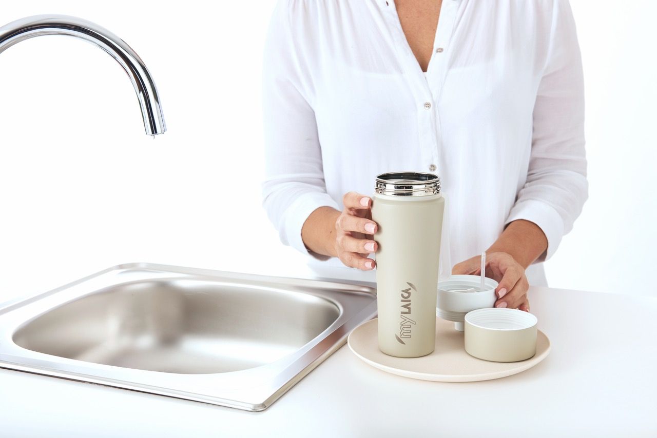 LAICA MyLAICA butelka filtrująca stalowa do codziennego użytkowania