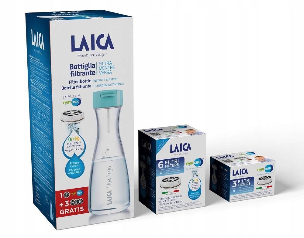 LAICA FAST DISK filtr do wody zastosowanie