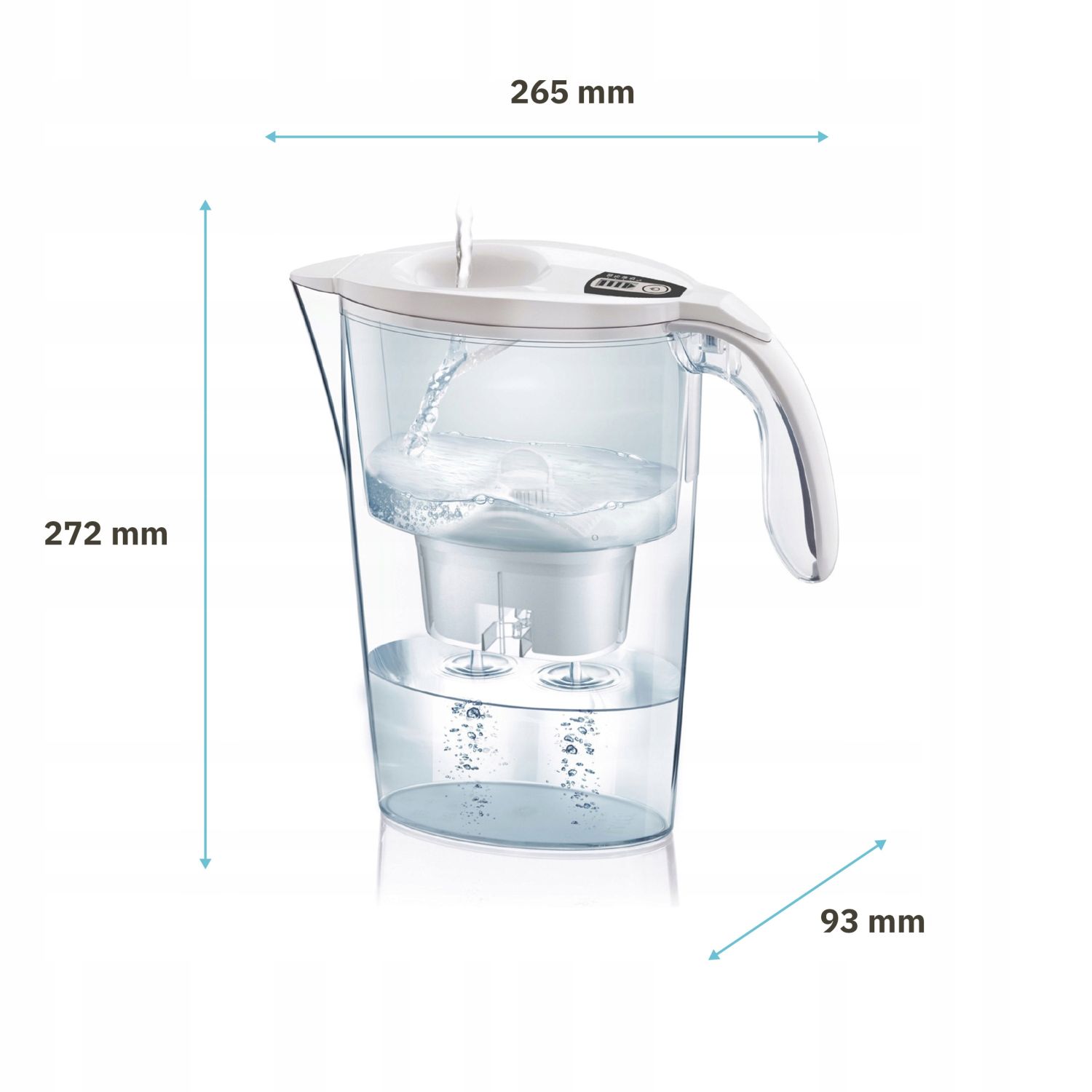 LAICA Stream Line dzbanek filtrujący zestaw