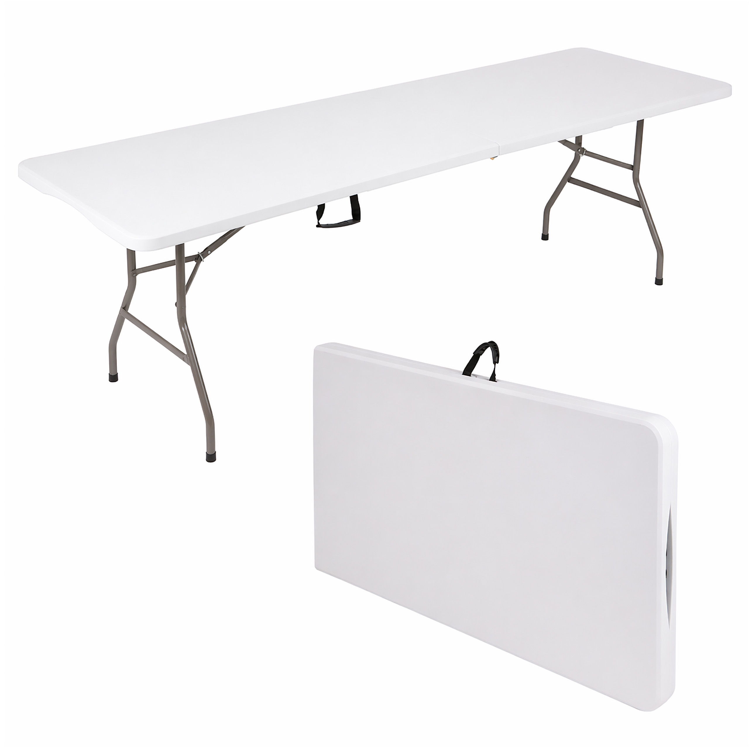Home Select stół cateringowy składany 240 cm biały