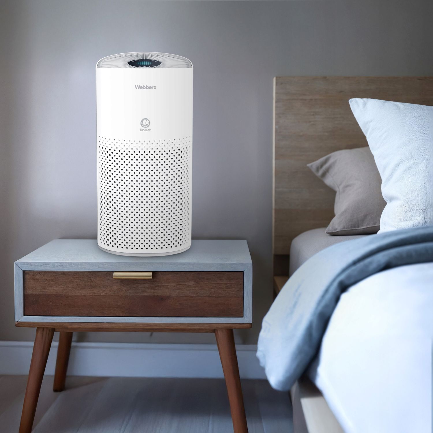 Tryb nocny oczyszczacza powietrza