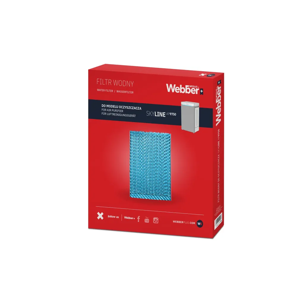 Wkład wodny do Webber AP9750 - mata nawilżająca Water Cluster
