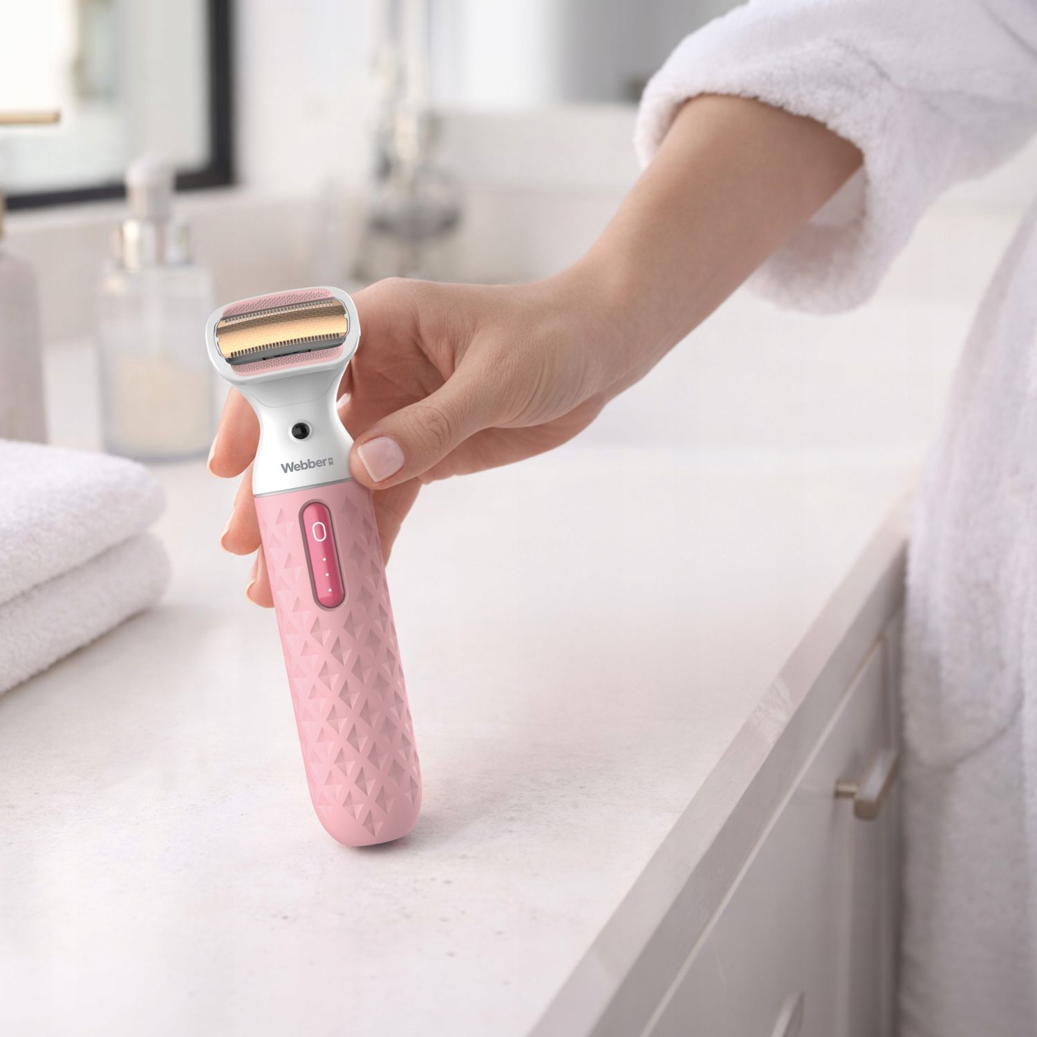 Webber LG400 Golarka damska i trymer 4w1 końcówki