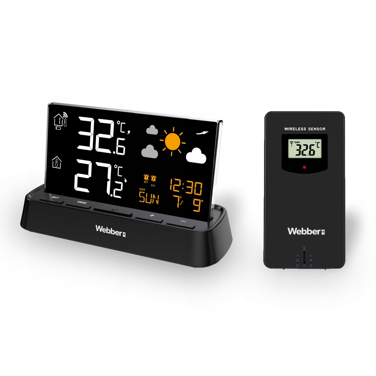 WEBBER WS206 stacja pogodowa specyfikacja