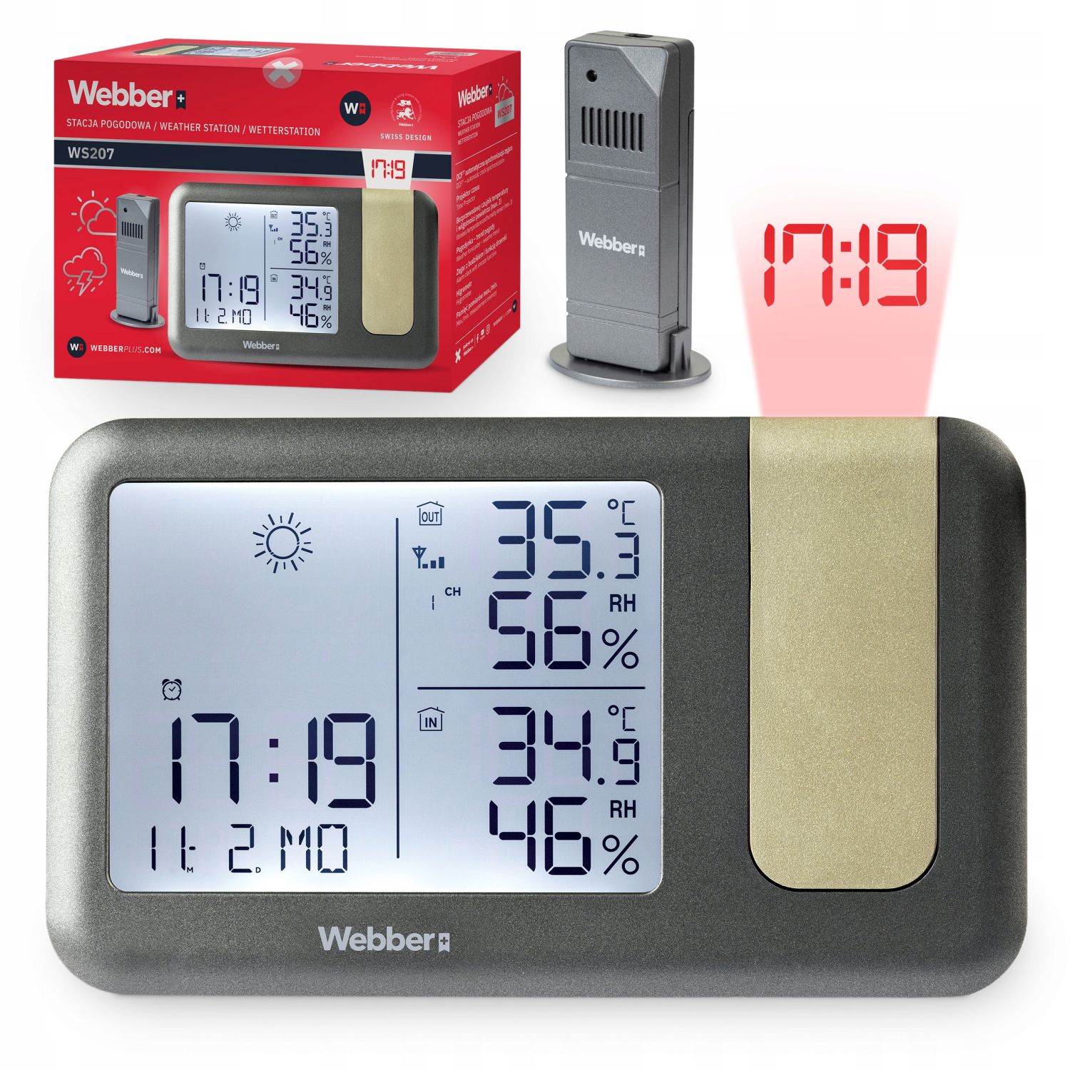 Webber WS207 stacja pogodowa
