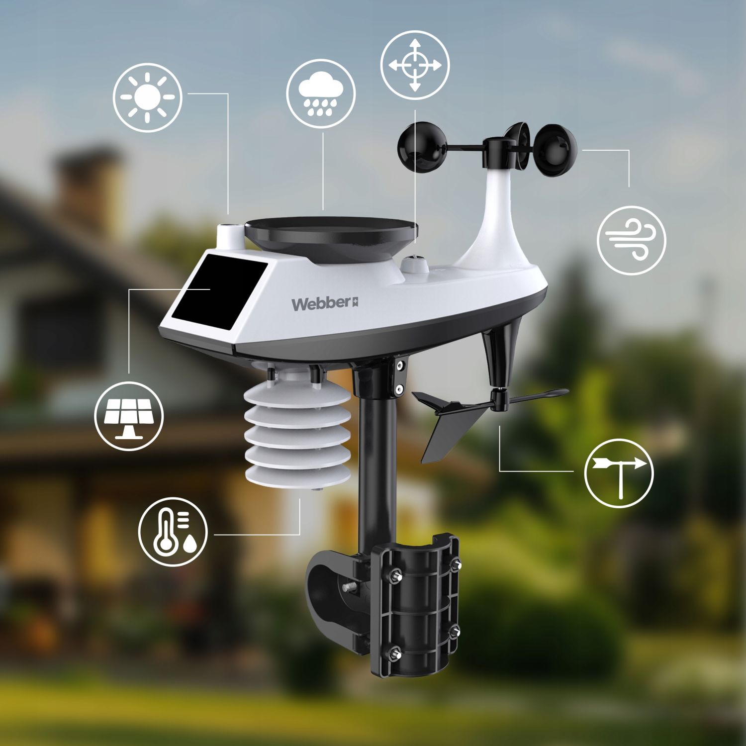 WEBBER WS603 stacja pogodowa multisensor