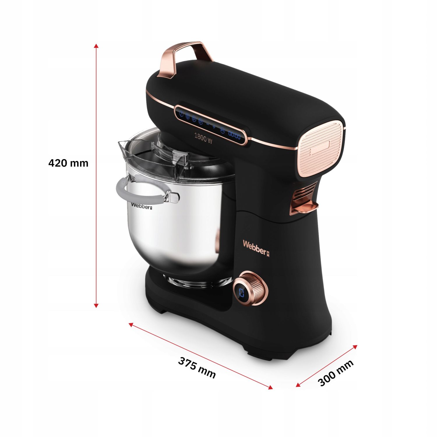 Specyfikacja techniczna robota planetarnego Webber FUTURA XEF 900