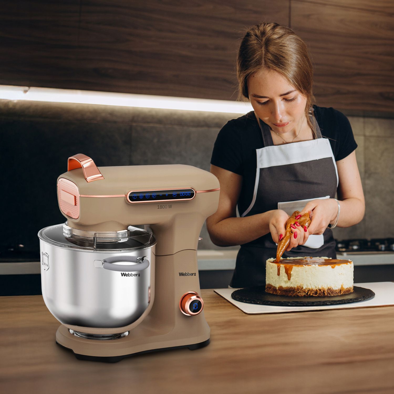 Webber FUTURA XEF 900 robot planetarny w kuchni