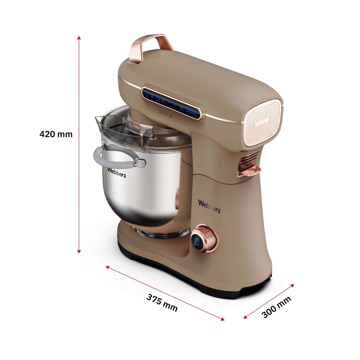 Specyfikacja techniczna robota planetarnego Webber FUTURA XEF 900